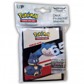 Snorlax and Munchlax Standard apsauginės kortų įmautės (65 kortoms) Pokémon Ultra Pro
